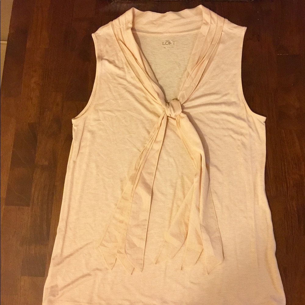 🚫SOLD🚫Ann Taylor LOFT sleeveless career blouse